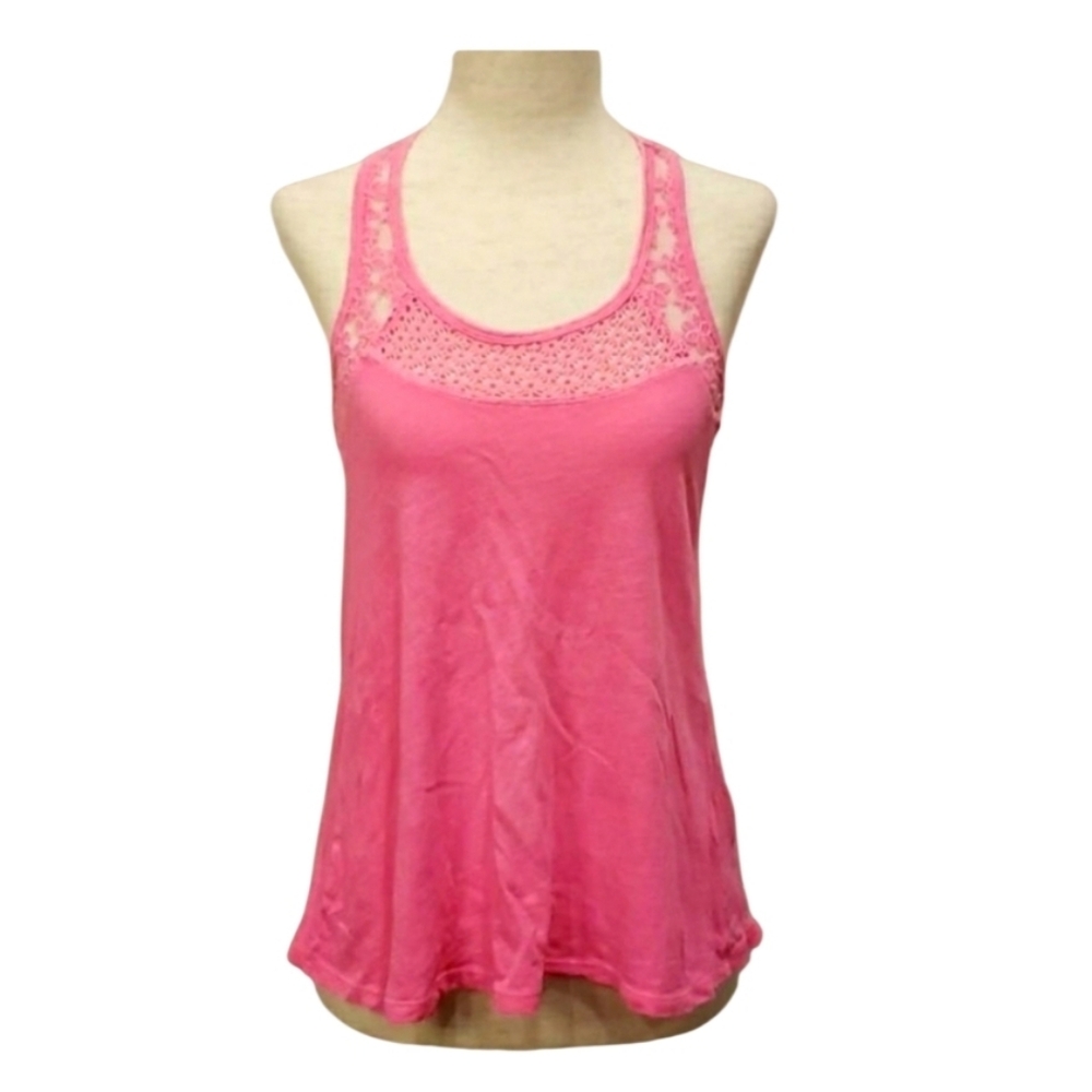 SO Bright PINK Racerback Tank Size X-Small